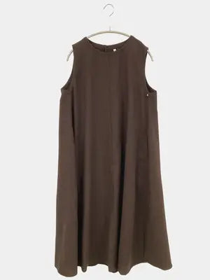 無印良品/ムジルシリョウヒン/ワンピース/ワンピース/ドレス/ブラウン/S