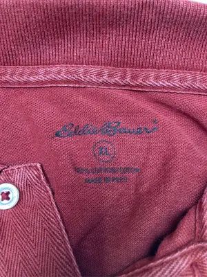 Eddie Bauer/エディーバウアー/ポロシャツ/トップス/レッド/XL