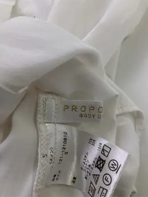 PROPORTION/プロポーション/シャツ/ブラウス/トップス/ホワイト/S