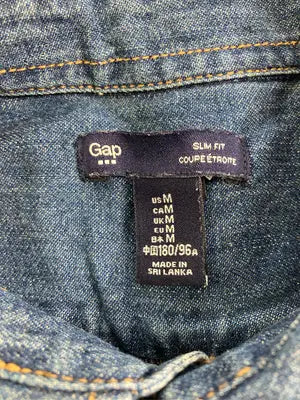 GAP/ギャップ/シャツ/ブラウス/トップス/ブルー/M