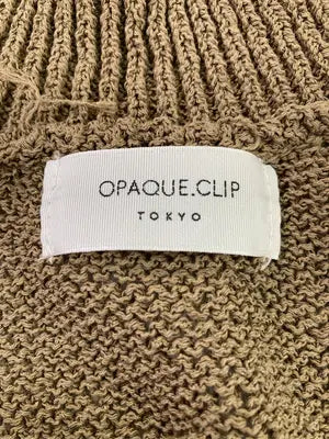 OPAQUE.CLIP/オペークドットクリップ/ベスト/トップス/ブラウン/00/FREE
