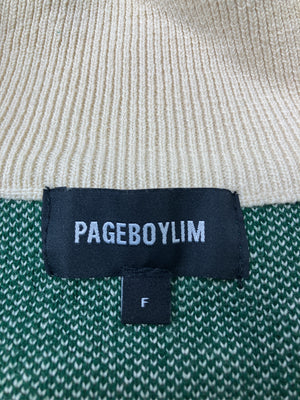 PAGEBOYLIM/ページボーイリム/ジャージ/トラックジャケット/トップス/ベージュ/F