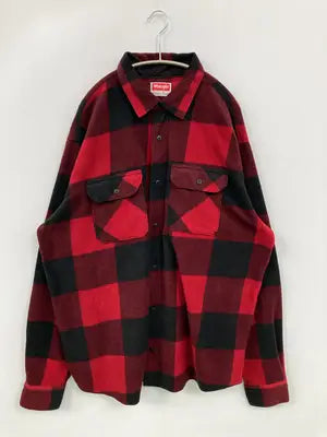Wrangler/ラングラー/シャツ/ブラウス/トップス/レッド/XL