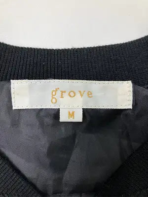 grove/グローブ/ブルゾン/ジャケット/アウター/ブラック/M