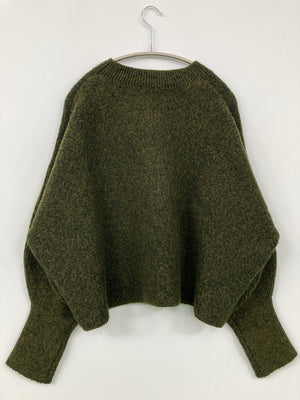 JEANASIS/ジーナシス/ニット/セーター/トップス/グリーン/F