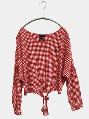 U.S. POLO ASSN./ユーエスポロアッスン/Tシャツ/カットソー/トップス/レッド/M
