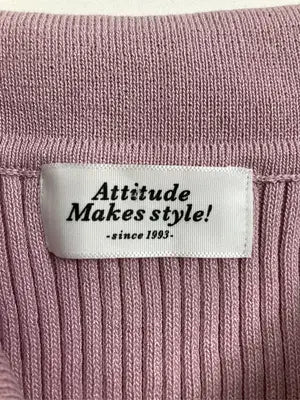 Attitude makes style!/アティチュードメイクススタイル/シャツ/ブラウス/トップス/ピンク