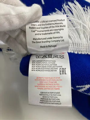 FIFA WORLD CUP/マフラー/ファッション雑貨/ブルー