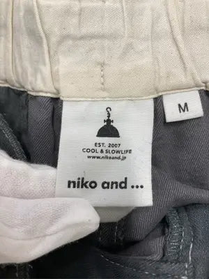 NIKO AND...JEANS/ニコアンドジーンズ/カーゴパンツ/パンツ/グレー/M