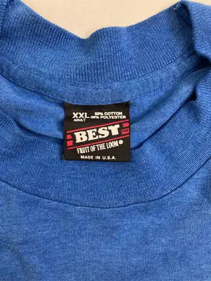 BEST/ベスト/Tシャツ/カットソー/トップス/ブルー/XXL