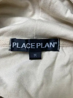PLACE PLAN/パーカー/トップス/ベージュ/M