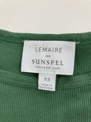 LEMAIRE and SUNSPEL/Tシャツ/カットソー/トップス/グリーン/XS
