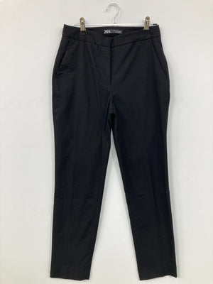 ZARA/ザラ/スラックス/パンツ/ブラック/EUR34
