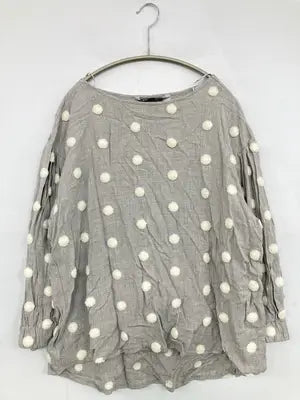ZARA/ザラ/Tシャツ/カットソー/トップス/グレー/EUR L