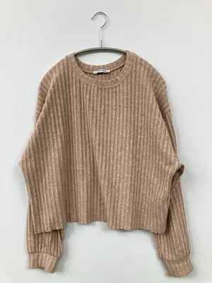 ZARA/ザラ/その他トップス/トップス/ベージュ/S