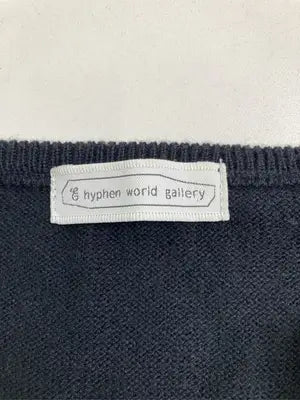 E hyphen world gallery/イーハイフンワールドギャラリー/ニット/セーター/トップス/ブラック/F