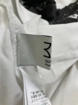 3。3/Tシャツ/カットソー/トップス/ホワイト/F