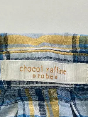 chocol raffine/ショコラフィネ/シャツ/ブラウス/トップス/ブルー/F