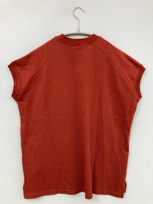 ikka/イッカ/Tシャツ/カットソー/トップス/レッド/M