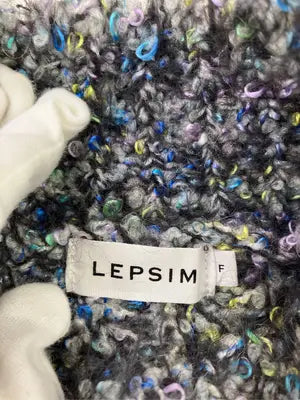 LEPSIM/レプシィム/ニット/セーター/トップス/ブラック/F