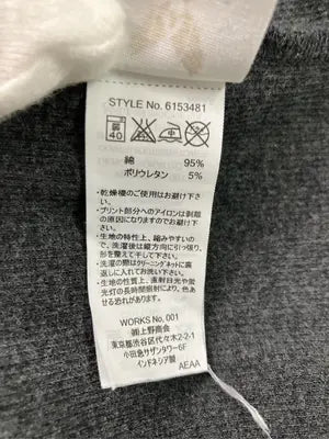 AVIREX/アヴィレックス/Tシャツ/カットソー/トップス/グレー/Medium