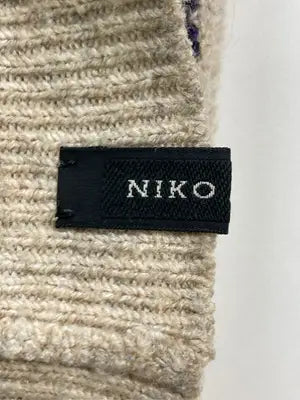 niko and .../ニコアンド/ニット/セーター/トップス/パープル/M
