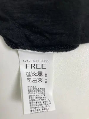 CITENCITEN/Tシャツ/カットソー/トップス/ブラック/FREE