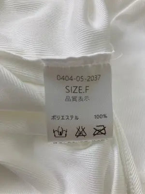 by muni:r/バイムニール/Tシャツ/カットソー/トップス/ホワイト/F