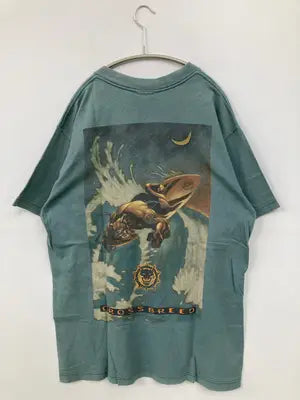 CROSS BREED/Tシャツ/カットソー/トップス/グリーン/LARGE