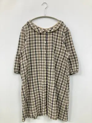 Cloudnine/クラウドナイン/シャツワンピース/ワンピース/ドレス/ベージュ/M-L