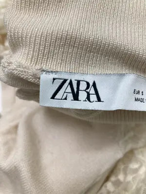 ZARA/ザラ/ニット/セーター/トップス/アイボリー/EUR S