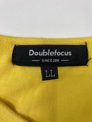 Doublefocus/ダブルフォーカス/Tシャツ/カットソー/トップス/イエロー/LL