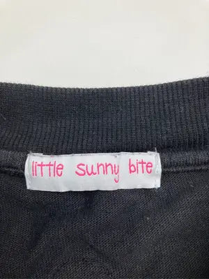 little sunny bite/リトルサニーバイト/スウェット/トップス/ブラック