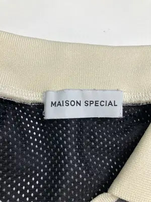 MAISON SPECIAL/メゾンスペシャル/Tシャツ/カットソー/トップス/ブラック/FREE