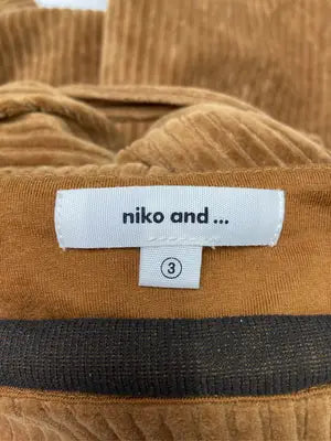 niko and .../ニコアンド/ワンピース/ワンピース/ドレス/ブラウン