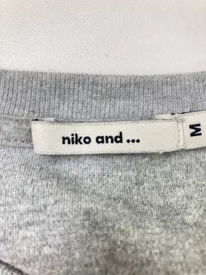 niko and .../ニコアンド/スウェット/トップス/グレー/M