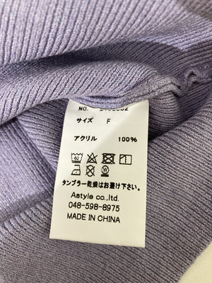 CLEA/クレア/タンクトップ/トップス/パープル/F