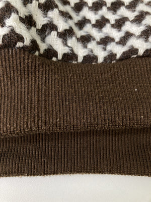 weiweijia/ニット/セーター/トップス/ブラウン