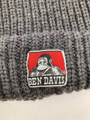 BEN DAVIS/ベンデイビス/ニットキャップ/ビーニー/帽子/グレー