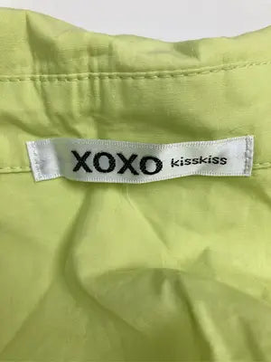 xoxo/キスキス/シャツワンピース/ワンピース/ドレス/イエロー