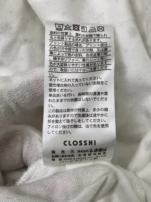 CLOSSHI/クロッシー/Tシャツ/カットソー/トップス/ホワイト/L