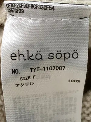 ehka sopo/エヘカソポ/ワンピース/ワンピース/ドレス/ベージュ/F