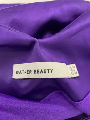 GATHER BEAUTY/ドレス/ワンピース/ドレス/パープル/UK10/US6/EU38