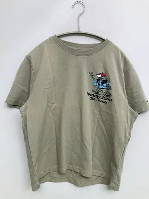 TOMMY JEANS/トミージーンズ/Tシャツ/カットソー/トップス/ライトグリーン/S