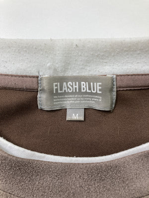 FLASH BLUE/フラッシュブルー/Tシャツ/カットソー/トップス/ベージュ/M