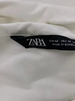 ZARA/ザラ/シャツ/ブラウス/トップス/アイボリー/USA M