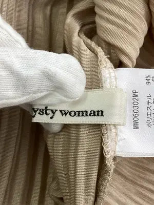 mysty woman/ミスティウーマン/Tシャツ/カットソー/トップス/ベージュ/F