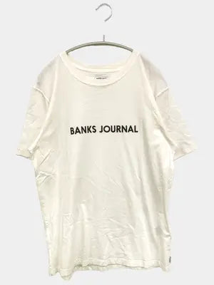 BANKS JOURNAL/バンクスジャーナル/Tシャツ/カットソー/トップス/ホワイト/S