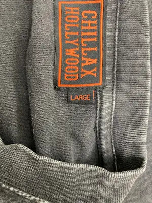 CHILLAX HOLLYWOOD/Tシャツ/カットソー/トップス/ブラック/LARGE