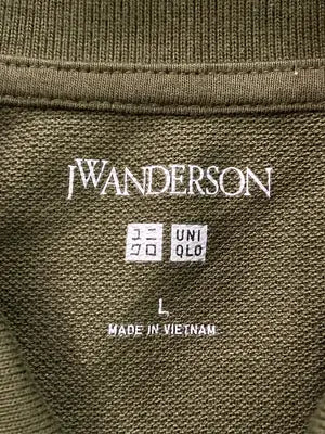 UNIQLO JW Anderson/ユニクロジェイダブリューアンダーソン/ポロシャツ/トップス/カーキ/L